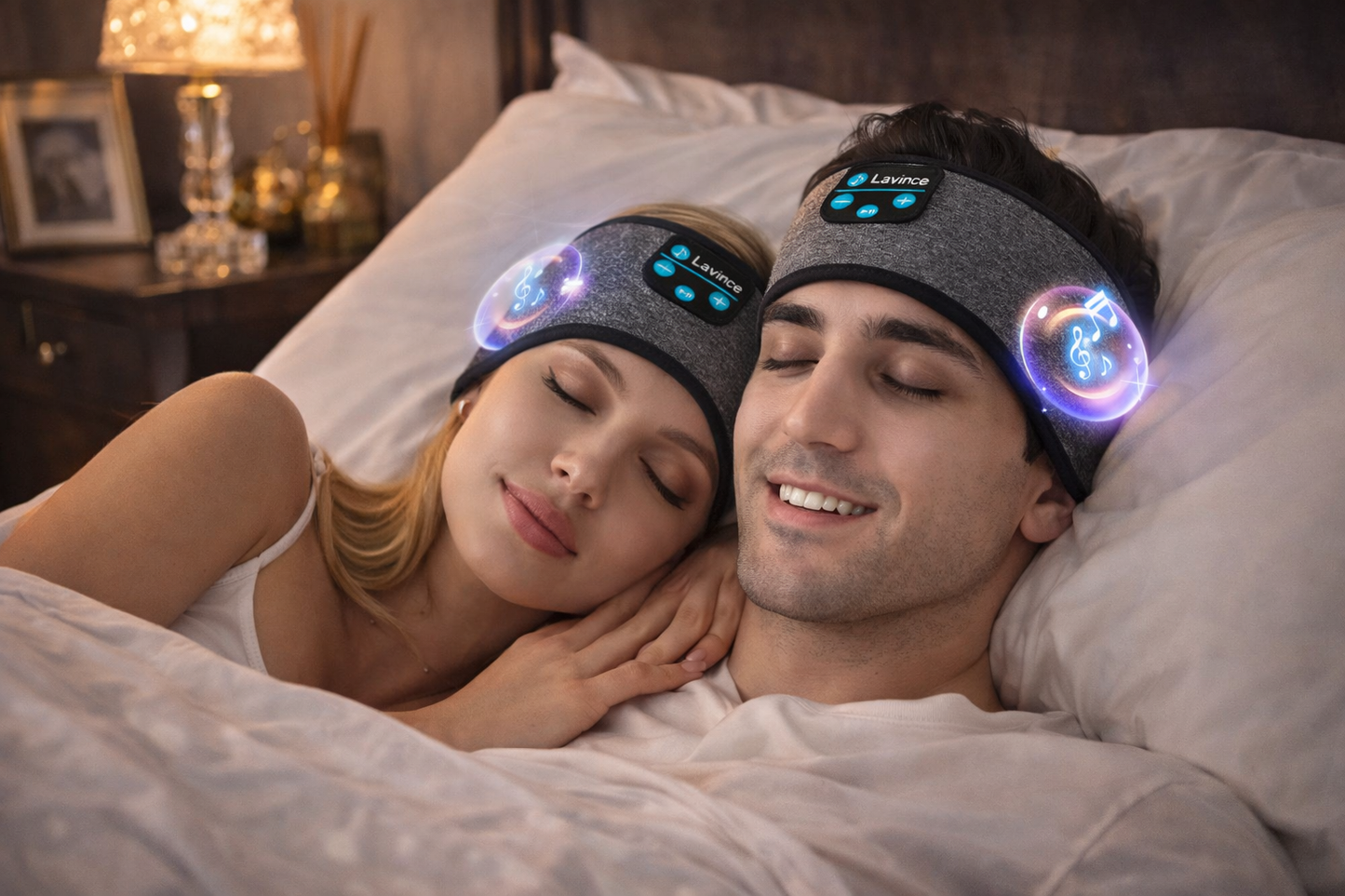 Experience Ultimate Comfort with Lavince Bluetooth Sleep Headphones - Perfect for Side Sleepers and Music Lovers!