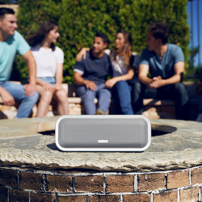 SoundBox Pro+ Bluetooth Speaker - Experience 24W Immersive Stereo Sound with Booming Bass, Waterproof Design, and 15 Hours of Playtime - Perfect for Outdoor Parties and Adventures!