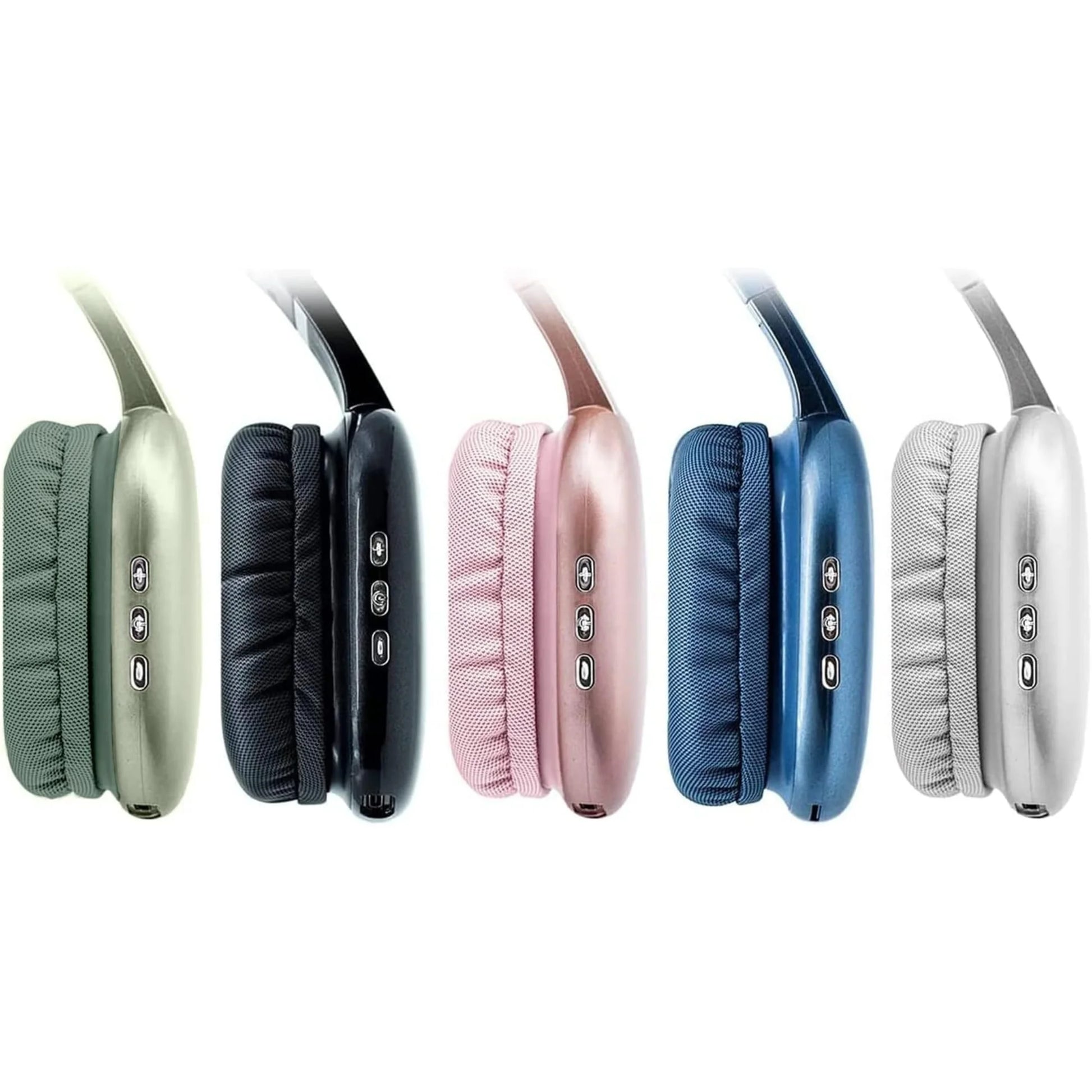 Experience Unmatched Sound Quality with iJoy Ultra Wireless Over-Ear Bluetooth Headphones - Noise Cancelling, Foldable Design, and Built-in Mic in Stylish Blue