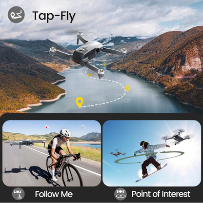 Experience Stunning Aerial Views with the WF31 4K GPS Foldable Drone - 50 Minutes of Flight Time for Captivating Adventures